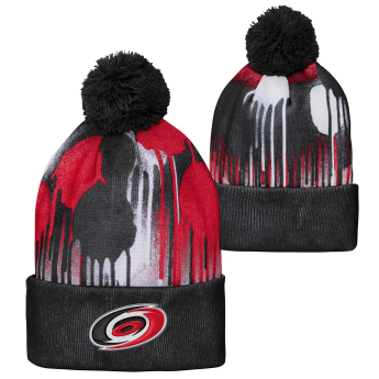 Carolina Hurricanes детска зимна шапка Paint Splatter Cuffed