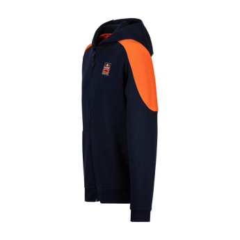Red Bull KTM мъжки суитшърт с качулка Grip zip navy