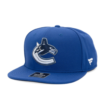 Vancouver Canucks шапка с козирка flat A/CAP Structured Mid Crown Adjujtable Square Visor Snapback