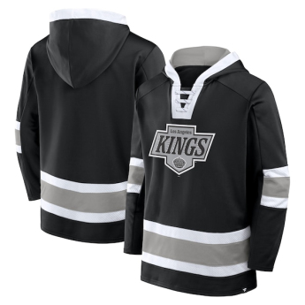 Los Angeles Kings мъжки суитшърт с качулка Laced Hockey black
