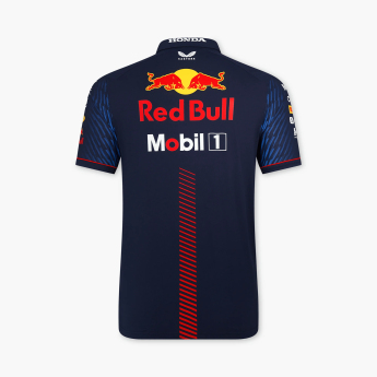 Red Bull Racing мъжка поло тениска official navy F1 Team 2023