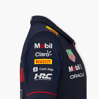 Red Bull Racing мъжка поло тениска official navy F1 Team 2023