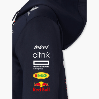 Red Bull Racing дамски суитшърт с качулка Full Zip  official navy F1 Team 2023