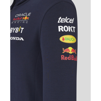 Red Bull Racing мъжки суитшърт с качулка Official Full zip navy F1 Team 2024