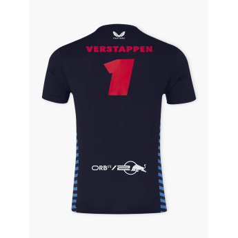 Red Bull Racing мъжка тениска Driver Max Verstappen black F1 Team 2024