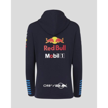 Red Bull Racing дамски суитшърт с качулка official zip navy F1 Team 2024