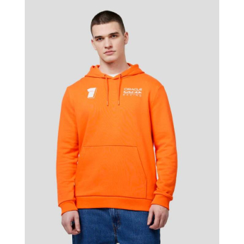 Red Bull Racing мъжки суитшърт с качулка Max Verstappen Express orange F1 Team 2024