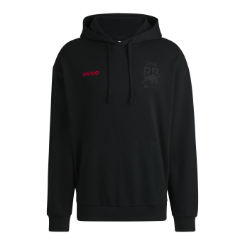 Visa Cash App RB мъжки суитшърт с качулка Hugo small logo black F1 team 2024