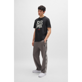 Visa Cash App RB мъжка тениска Hugo Logo black F1 team 2024