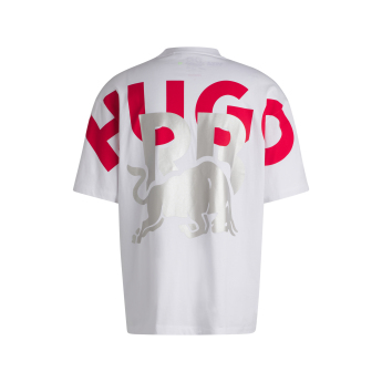 Visa Cash App RB мъжка тениска Hugo oversize white F1 Team 2024