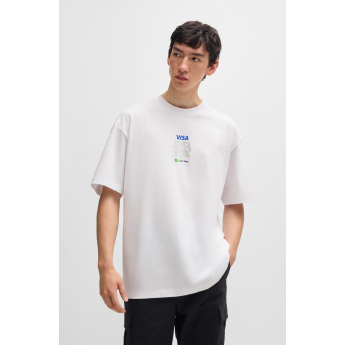 Visa Cash App RB мъжка тениска Hugo oversize white F1 Team 2024