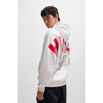 Visa Cash App RB мъжки суитшърт с качулка Hugo Bulls white F1 Team 2024