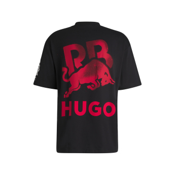 Visa Cash App RB мъжка тениска oversize small logo black F1 Team 2024