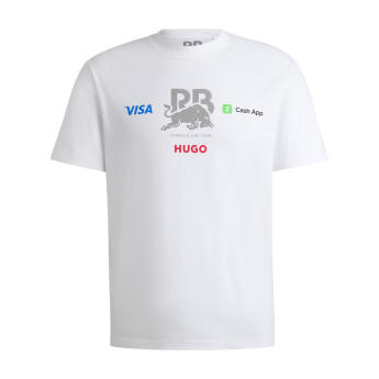 Visa Cash App RB мъжка тениска Yuki Tsunoda white F1 Team 2024