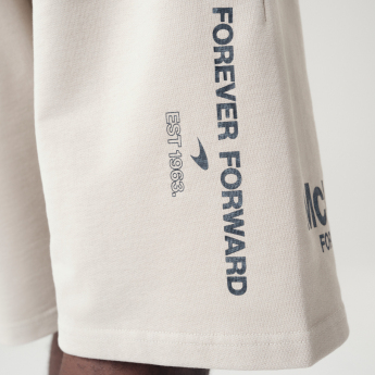 McLaren Honda мъжки къси панталони wordmark logo white F1 Team 2024