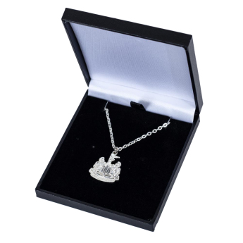 Newcastle United висулка за врата Silver Plated Boxed Pendant