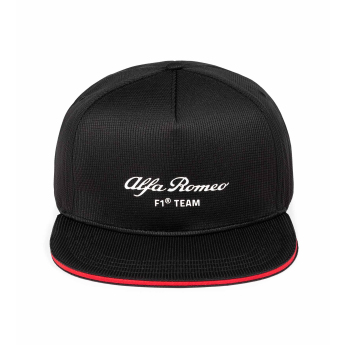 Alfa Romeo Racing шапка с козирка flat official black F1 Team 2023