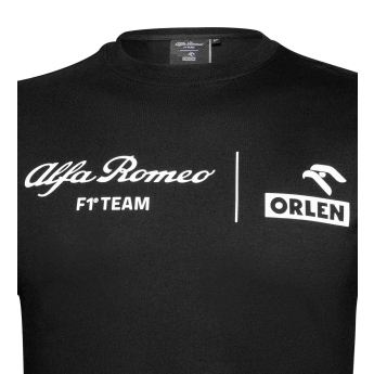 Alfa Romeo Racing мъжка тениска с дълъг ръкав Fanwear black F1 team 2023