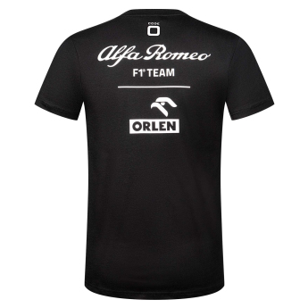 Alfa Romeo Racing мъжка тениска Fanwear black F1 team 2023
