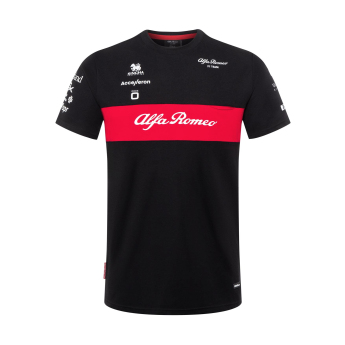 Alfa Romeo Racing мъжка тениска official black F1 Team 2023