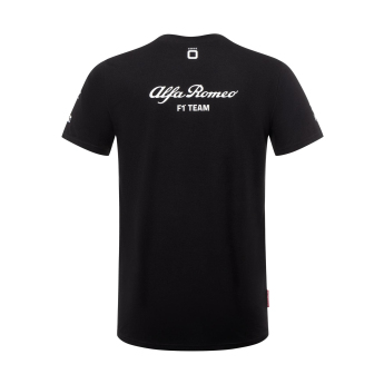 Alfa Romeo Racing мъжка тениска official black uno F1 Team 2023
