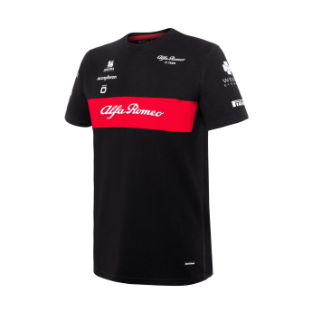 Alfa Romeo Racing мъжка тениска official black uno F1 Team 2023