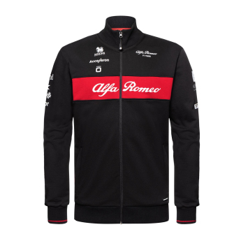 Alfa Romeo Racing мъжки суитшърт official zip black F1 Team 2023