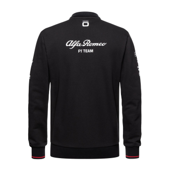 Alfa Romeo Racing мъжки суитшърт official zip black F1 Team 2023