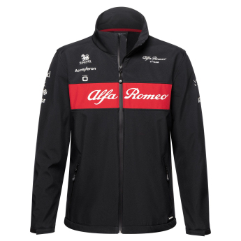 Alfa Romeo Racing мъжко яке softshell official black F1 Team 2023