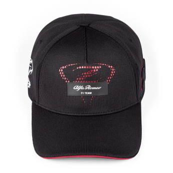 Alfa Romeo Racing баскетболна шапка с козирка Driver official Guanyu Zhou black F1 Team 2023