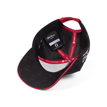 Alfa Romeo Racing баскетболна шапка с козирка Driver official Guanyu Zhou black F1 Team 2023