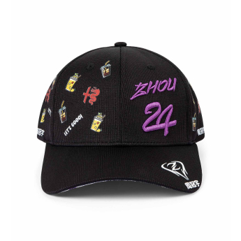 Alfa Romeo Racing баскетболна шапка с козирка Limited Edition Guanyu Zhou black F1 Team 2023
