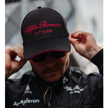 Alfa Romeo Racing баскетболна шапка с козирка Limited Edition black F1 Team 2023