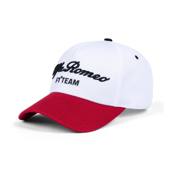 Alfa Romeo Racing баскетболна шапка с козирка Limited Edition white F1 Team 2023
