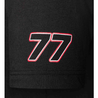 Alfa Romeo Racing мъжка тениска Valtteri Bottas fans black F1 Team 2024