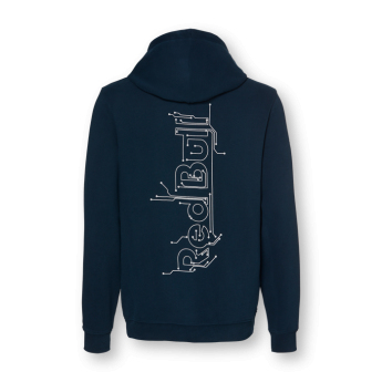 Red Bull Racing мъжки суитшърт с качулка Hummel navy F1 Team 2024