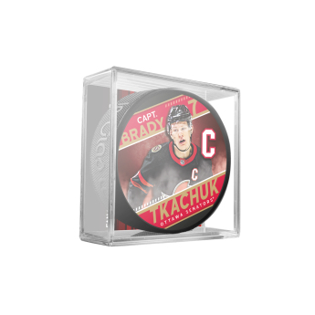 Ottawa Senators шайба Brady Tkachuk Captain Collection