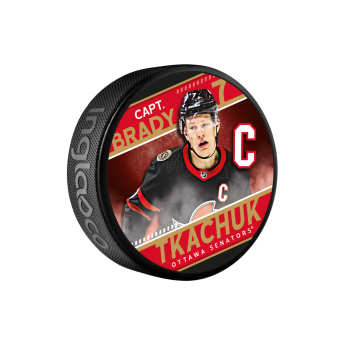 Ottawa Senators шайба Brady Tkachuk Captain Collection
