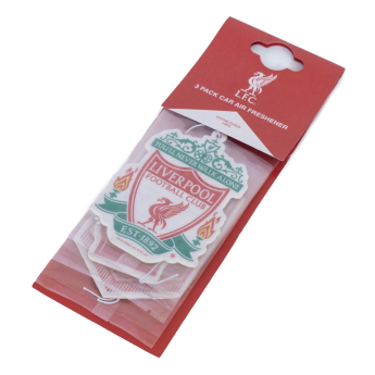 Liverpool FC освежител за въздух Crest 3pk Air Freshener