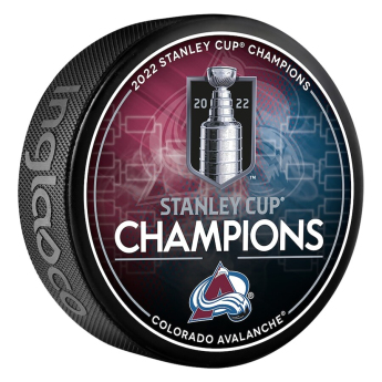 Colorado Avalanche шайба 2022 Stanley Cup Champions Logo Hockey Puck