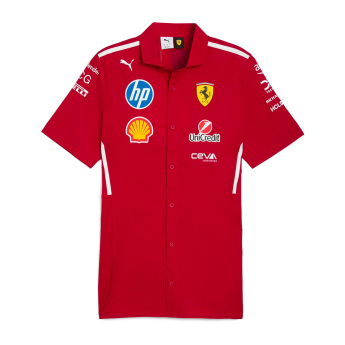 Ferrari мъжка риза official Teamline Replica F1 Team 2025