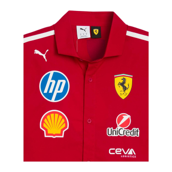 Ferrari мъжка риза official Teamline Replica F1 Team 2025