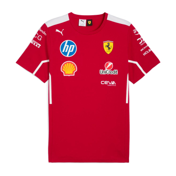 Ferrari дамска тениска official Teamline Replica F1 Team 2025