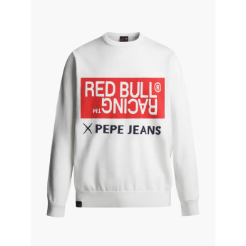 Red Bull Racing мъжки пуловер color block white F1 Team 2023