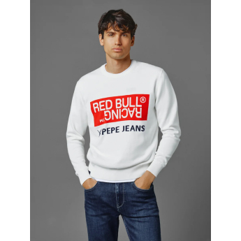 Red Bull Racing мъжки пуловер color block white F1 Team 2023