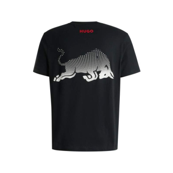 Visa Cash App RB мъжка тениска Hugo Logo black F1 Team 2025