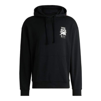 Visa Cash App RB мъжки суитшърт с качулка Hugo logo black F1 team 2025