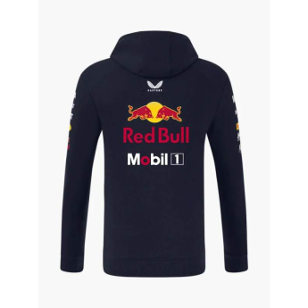 Red Bull Racing мъжки суитшърт с качулка official Teamline Replica zip navy F1 Team 2025