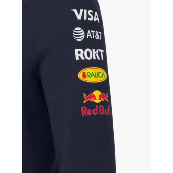Red Bull Racing мъжки суитшърт с качулка official Teamline Replica navy F1 Team 2025