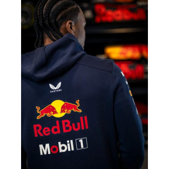 Red Bull Racing мъжки суитшърт с качулка official Teamline Replica navy F1 Team 2025